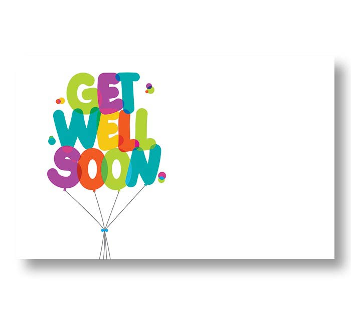 Enclosure Card Get Well Soon