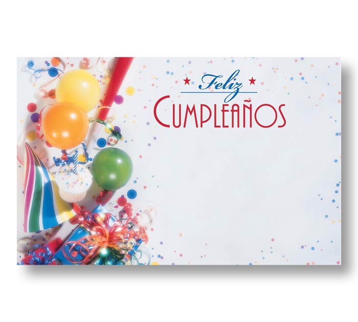 Encl Card Feliz Cumpleanos