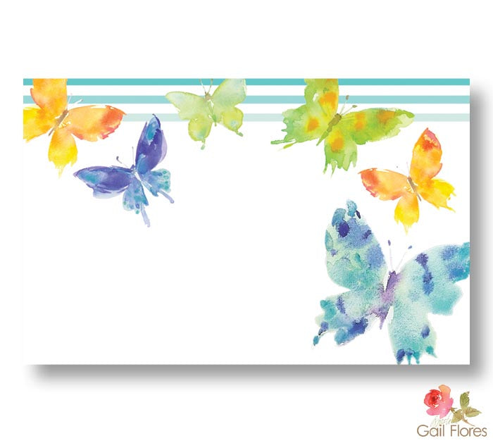 Enclosure Card Woodland Butterflies