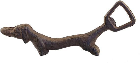 Cast Iron Dachshund Bottle Opener