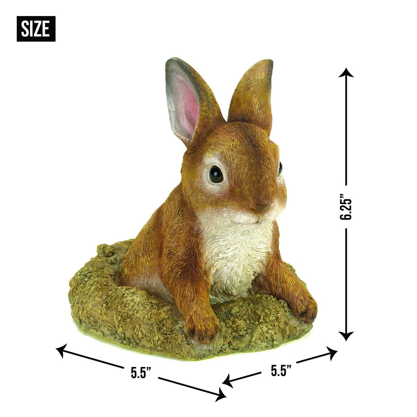 Curious Bunny Garden Decor