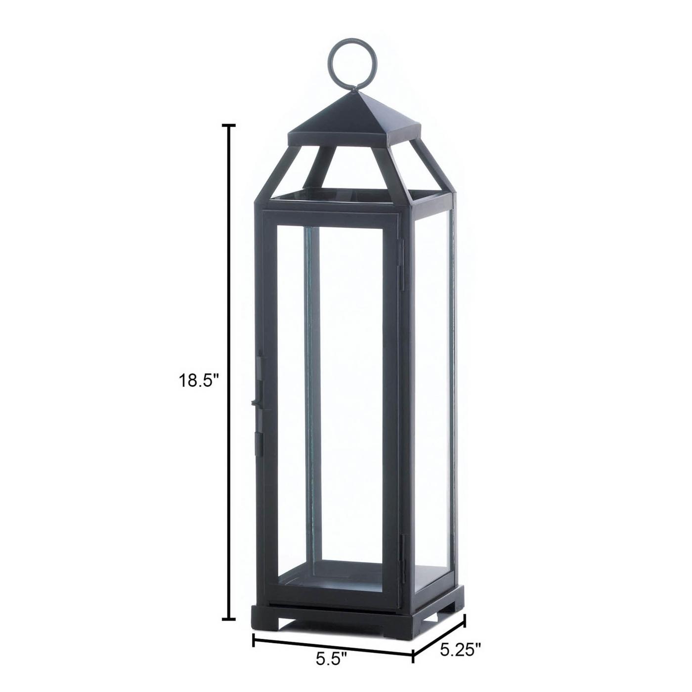 Large Lean & Sleek Candle Lantern
