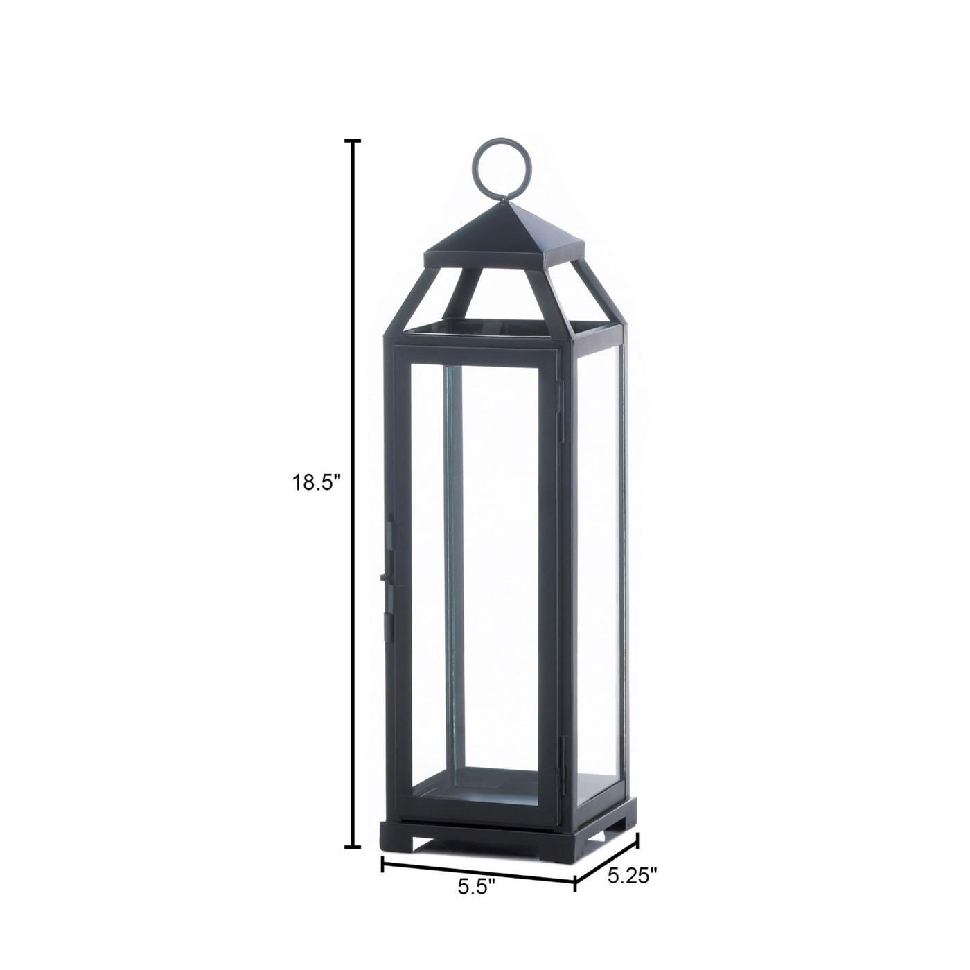 Large Lean & Sleek Candle Lantern