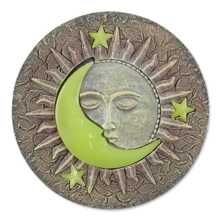 Sun And Moon Glowing Stepping Stone