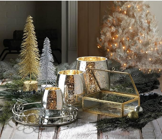 Gold Motif Jewelry Box