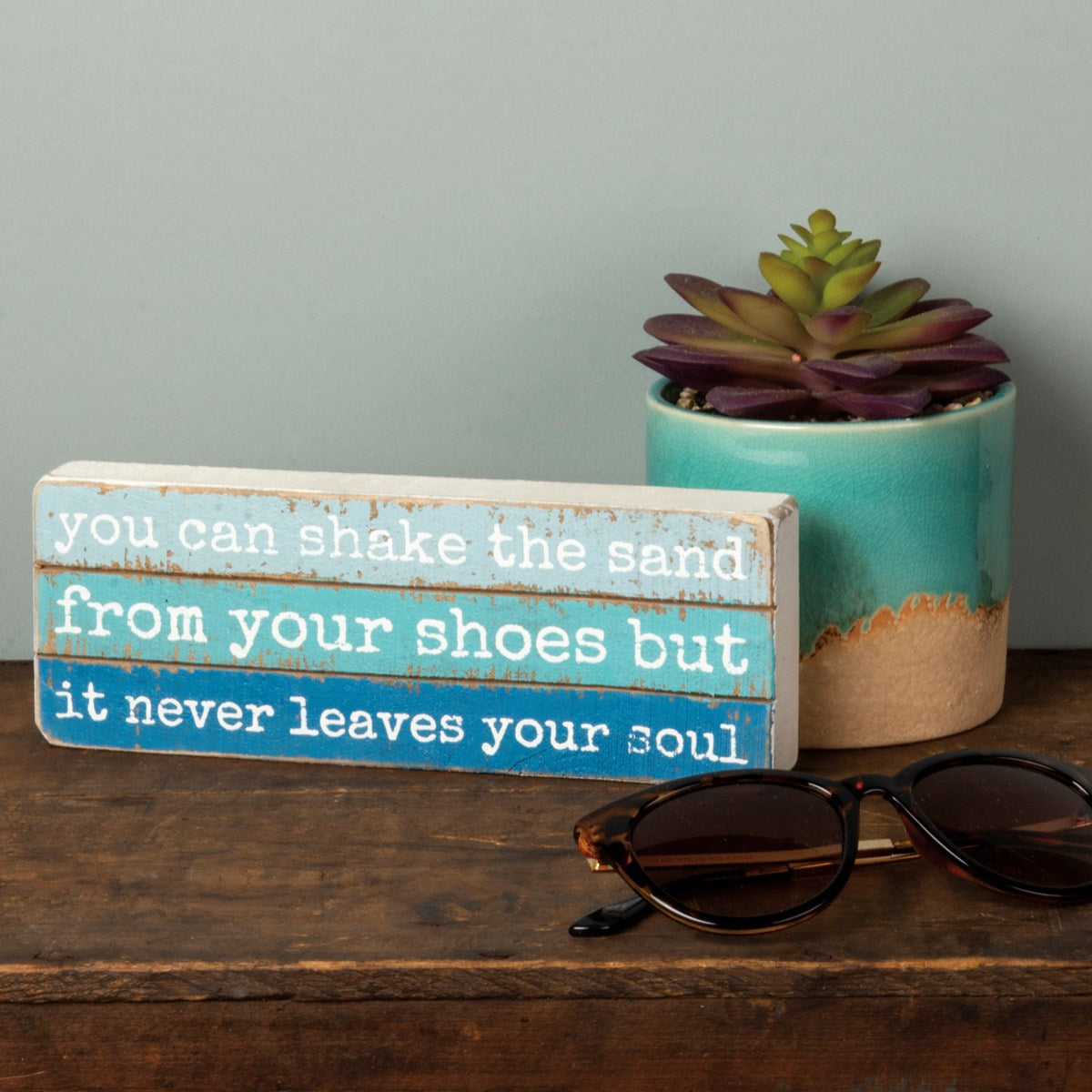 Slat Block Sign - Your Soul