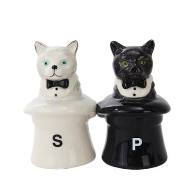 Cats In Hate Salt And Pepper Shaker Set