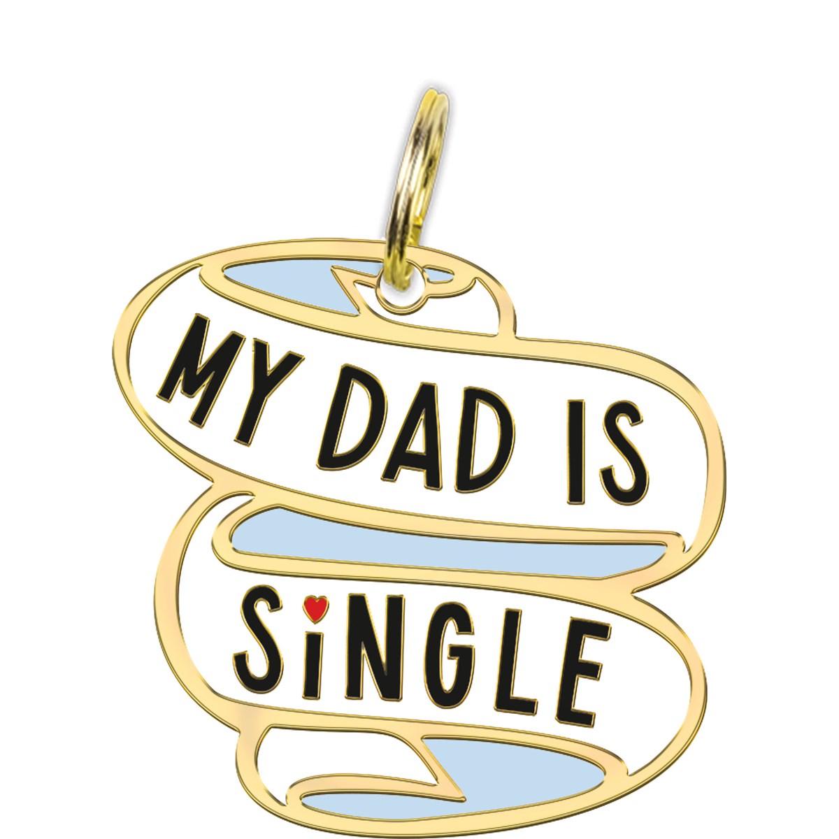 Collar Charm - Dad Is Single