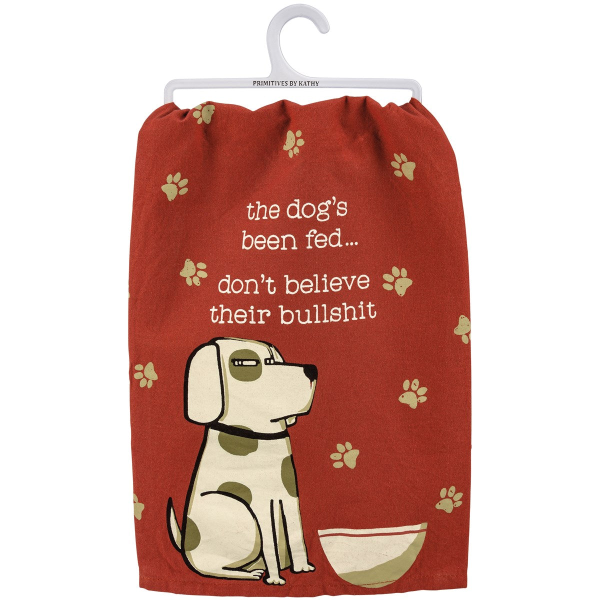 Kitchen Towel - Dog's Been Fed