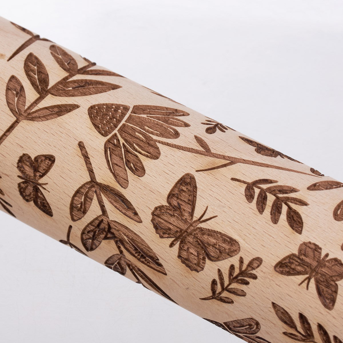 Rolling Pin Lg - Butterfly