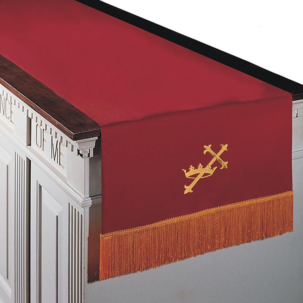 Embroidered Sanctuary Table Runner