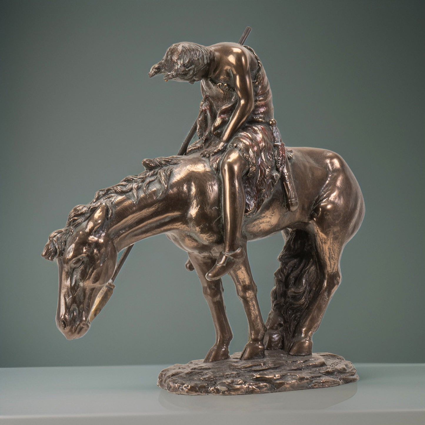 The End Of Trail Bronze Finish