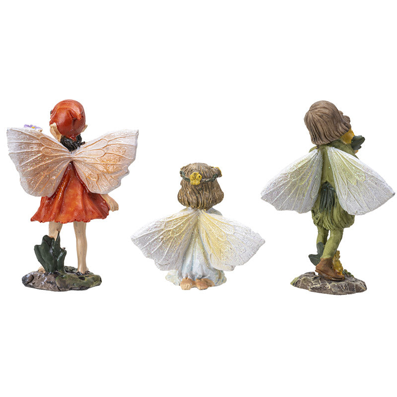 Fairy Garden Fairies Girl Set of 3