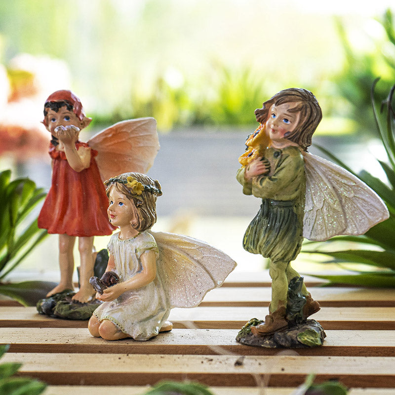 Fairy Garden Fairies Girl Set of 3