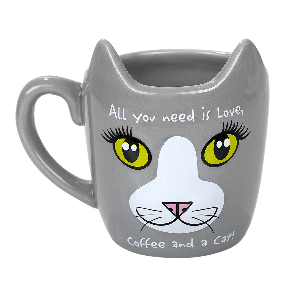 Love Coffee Cat Mug