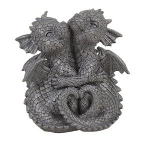 Dragon Lovely Couple Garden Display Decorative Sculpture