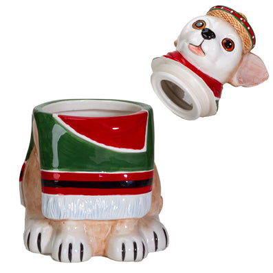 Chihuahua Ceramic Cookie Jar