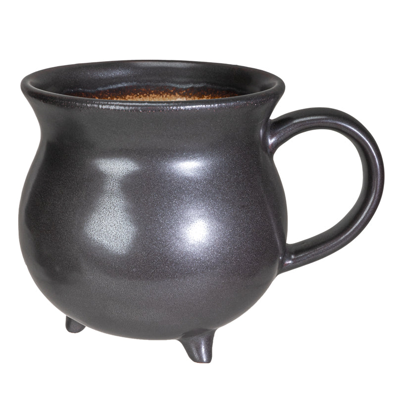 Witch's Potion Cauldron Ceramic Porcelain Mug