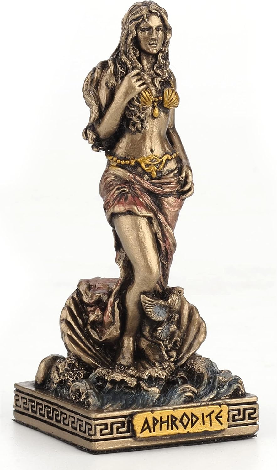 Greek Gods Miniature Figurine (Aphrodite, Bronze Finish)