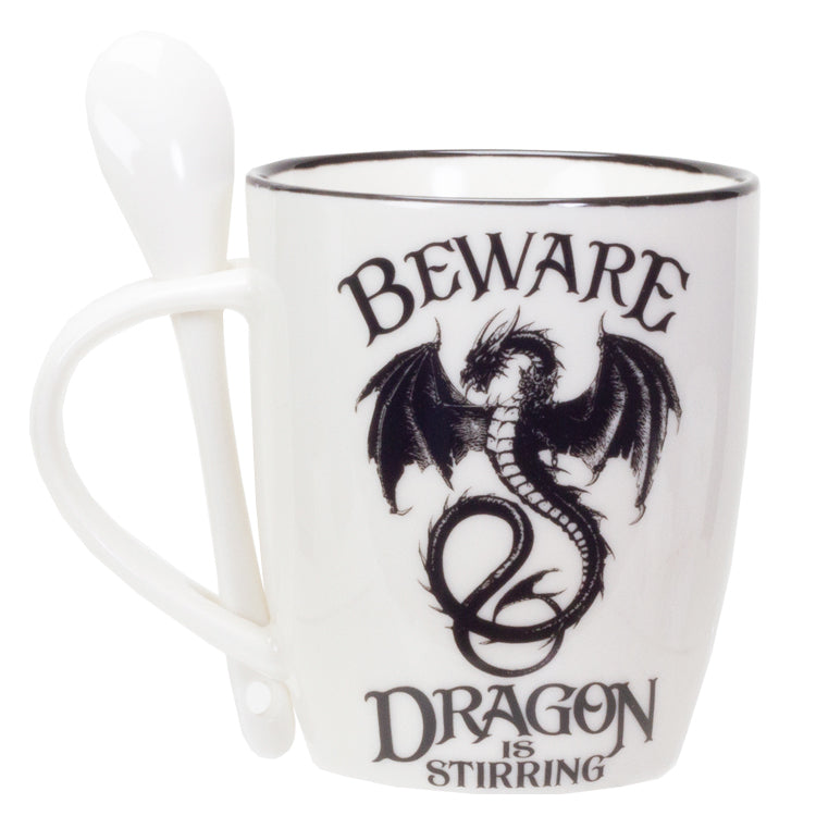 Dragon Is Stirring Mug and Spoon Set