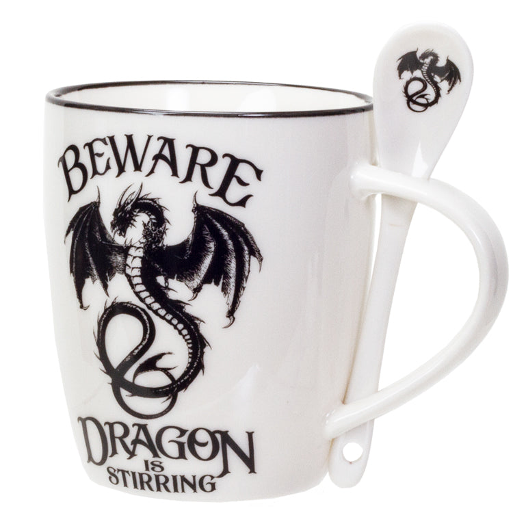 Dragon Is Stirring Mug and Spoon Set
