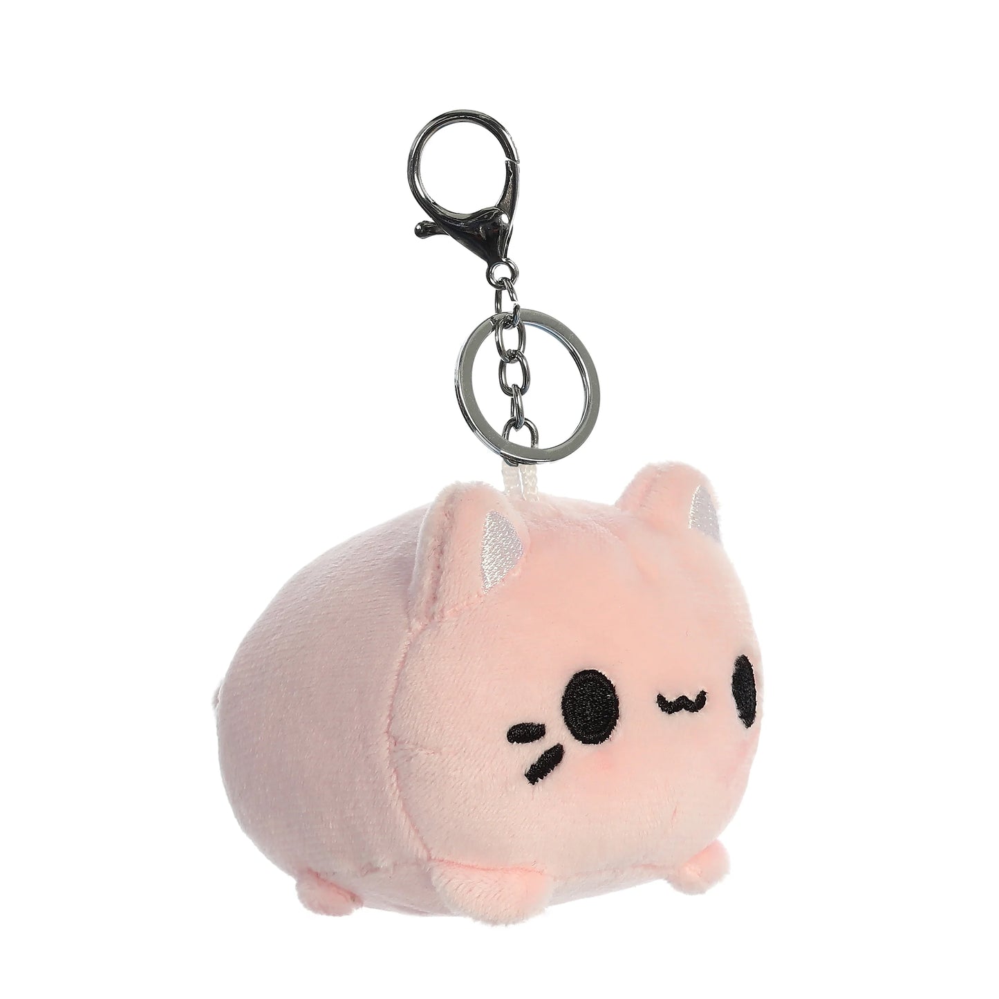 Tasty Peach - 3.5" Strawberry Meowchi Keychain