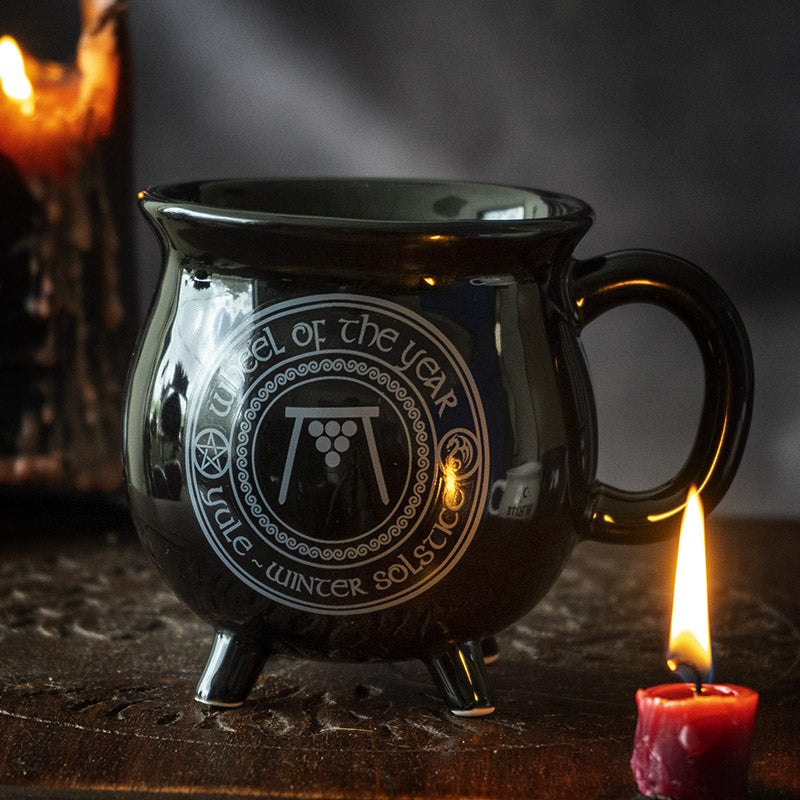 Yule Cauldron Mug