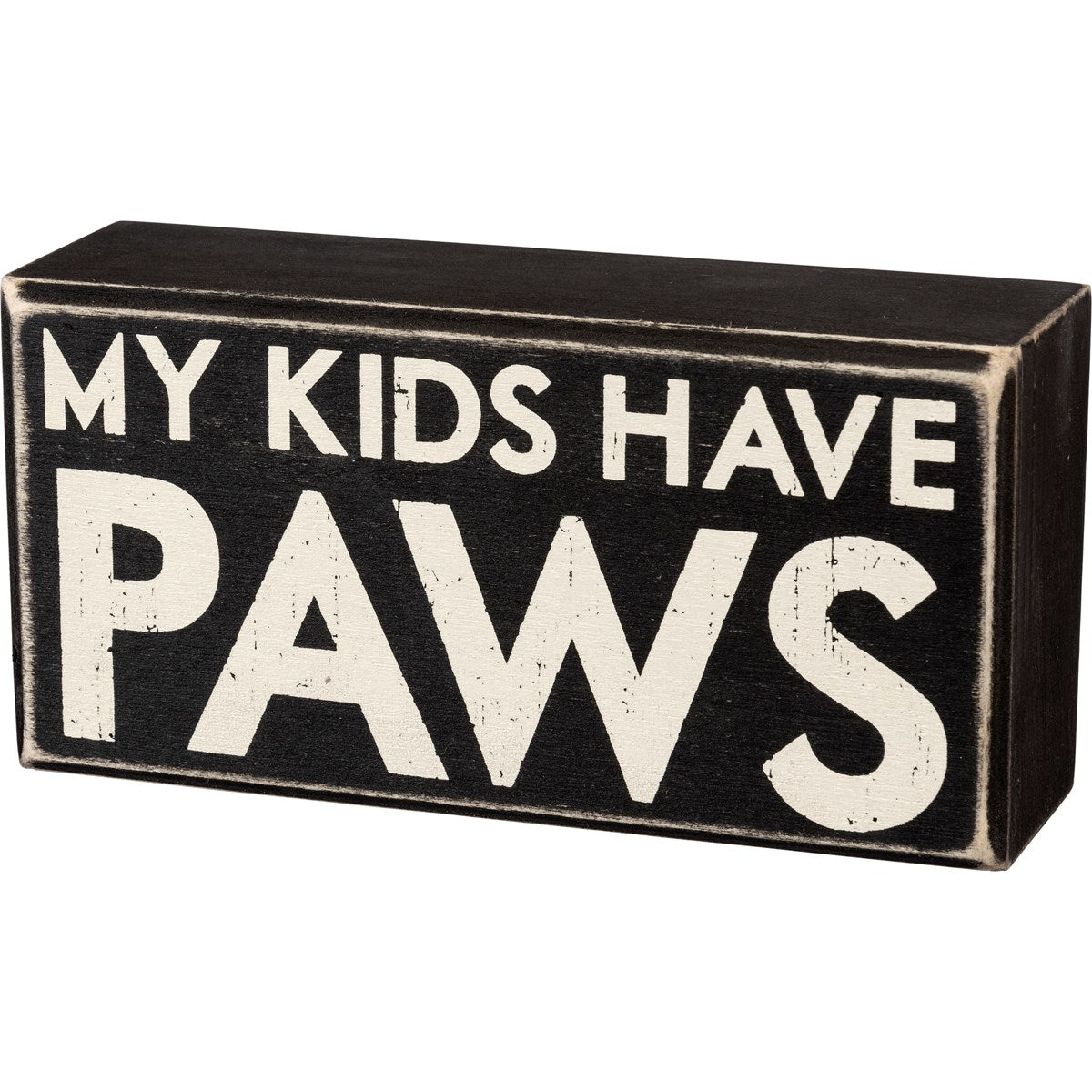 Kids Have Paws Box Sign