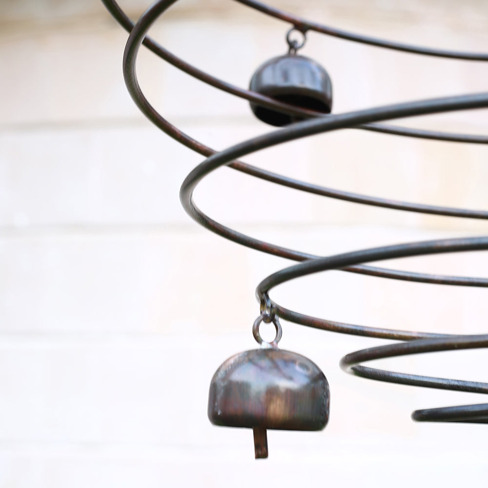 Copper Finish Wind Decor with