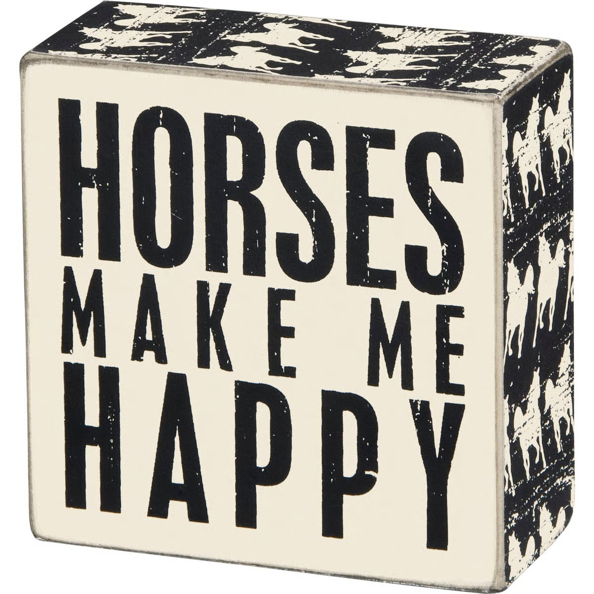 Box Sign - Horses