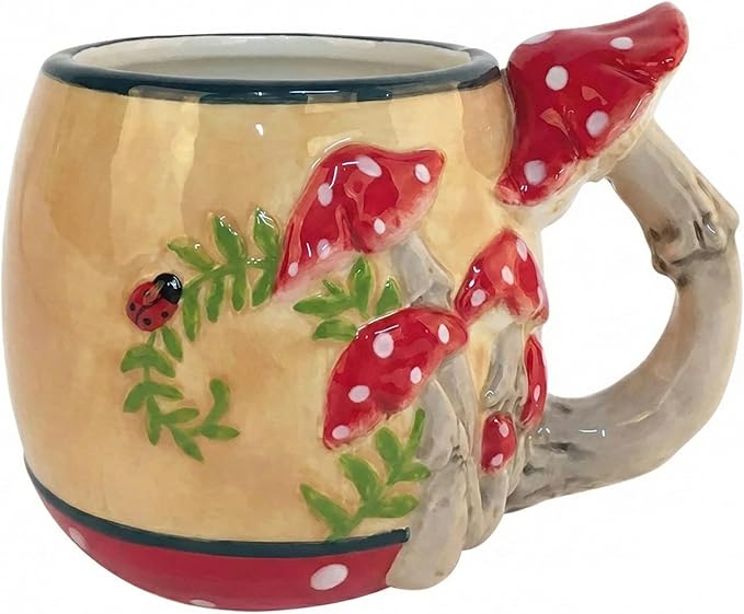 Clayworks Mushroom Mug