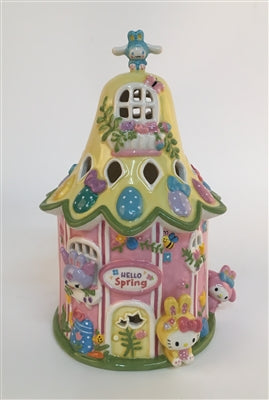 Hello Kitty And Friends Easter Candle House