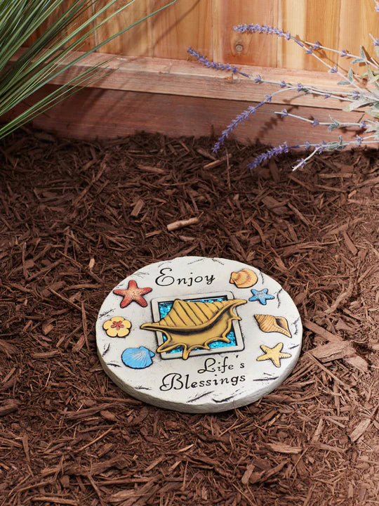 Enjoy Life's Blessings Stepping Stone