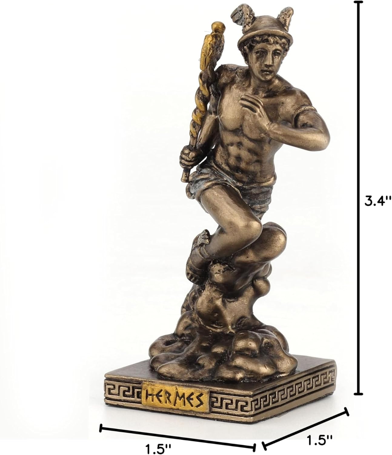 Greek God Hermes The Messenger Of The Gods Miniature Figurine