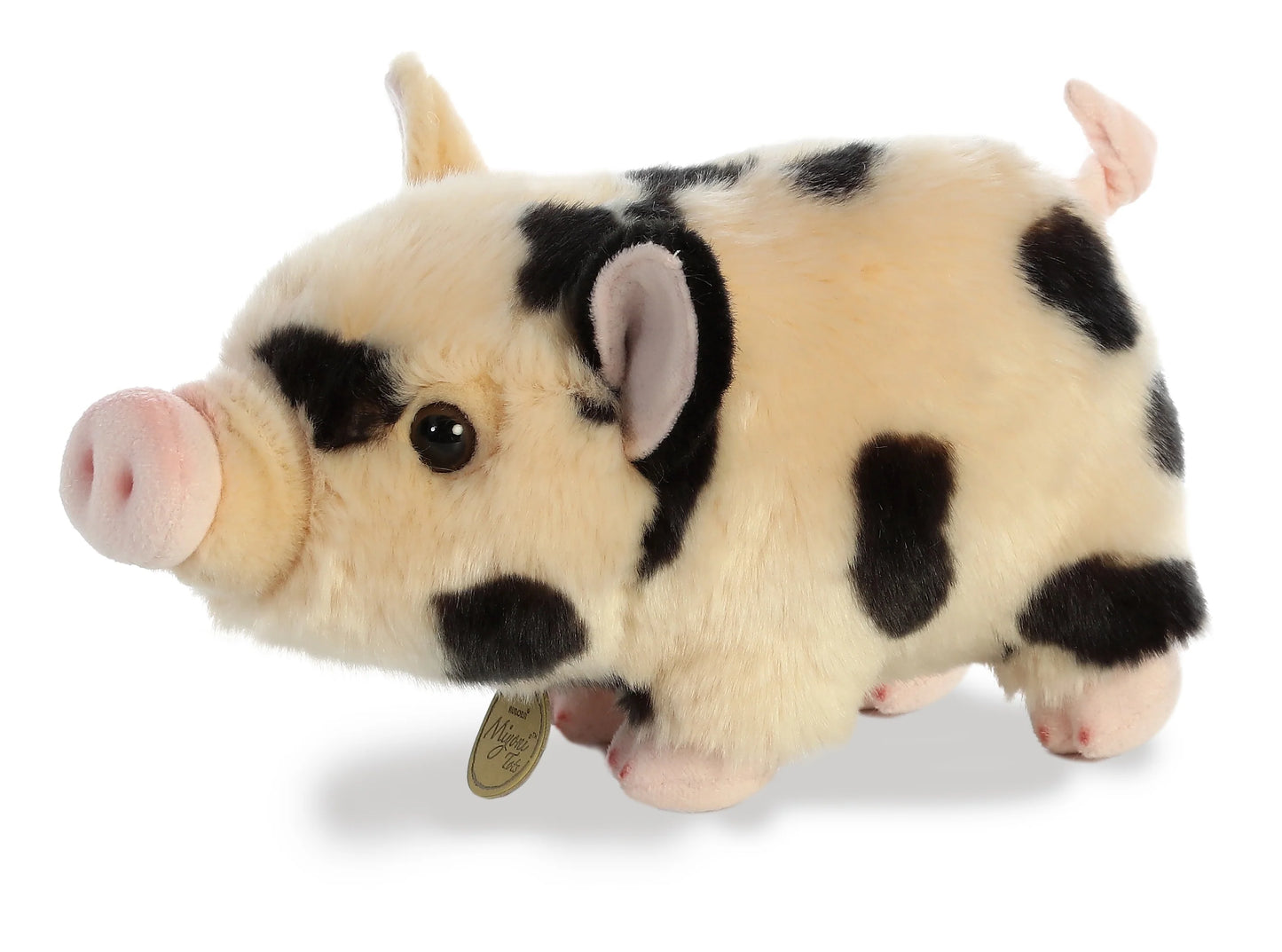 Miyoni Tots - 11" Pot-Bellied Piglet Spotted