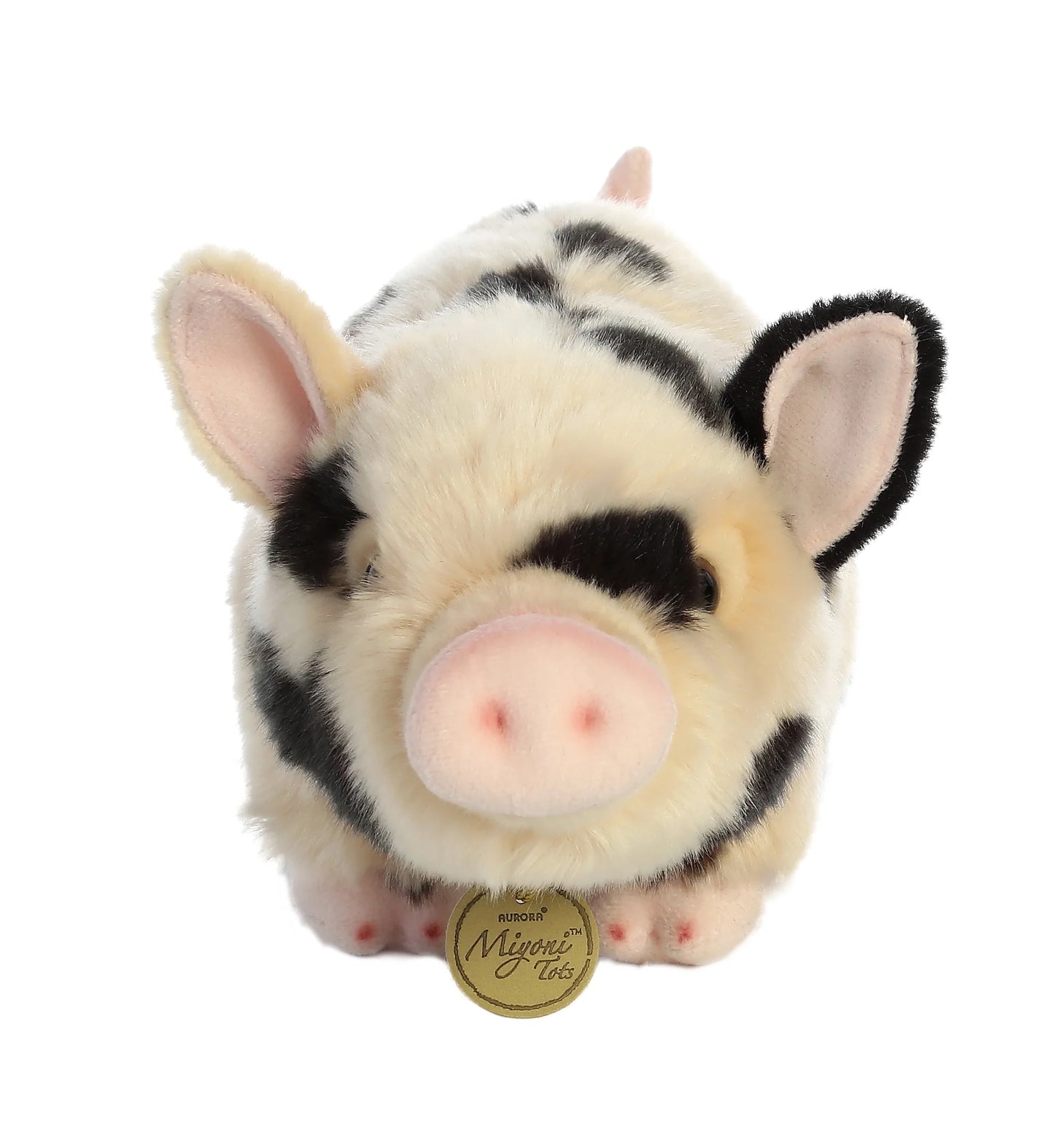 Miyoni Tots - 11" Pot-Bellied Piglet Spotted