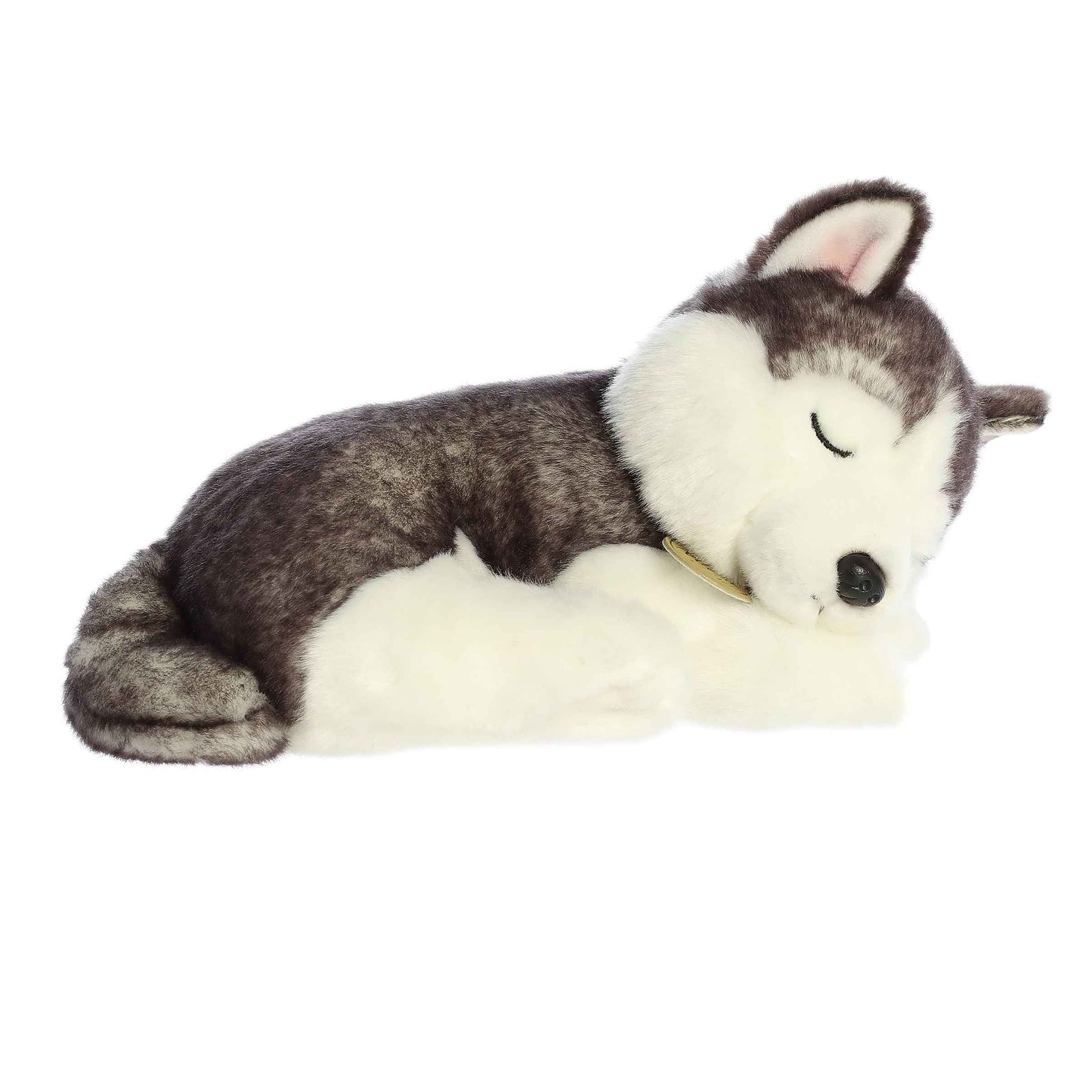10" Sleepy Husky Pup