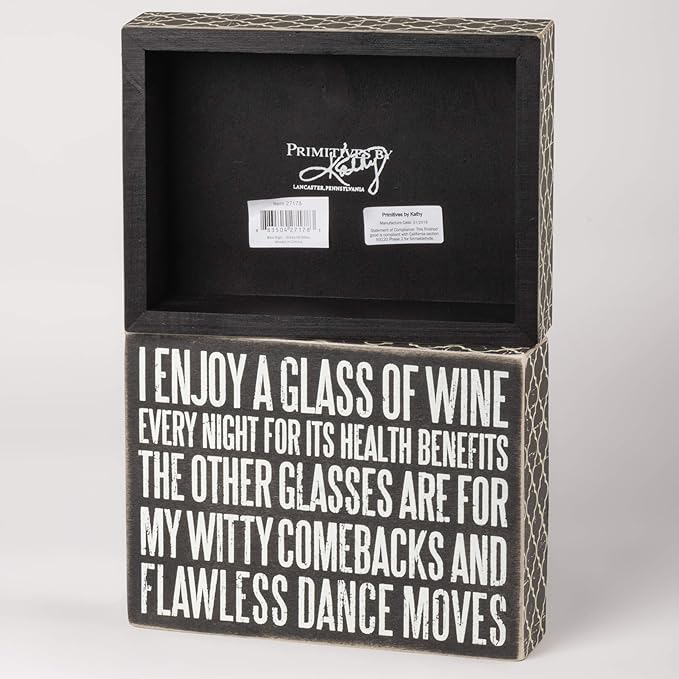 Lattice Trimmed Box Sign