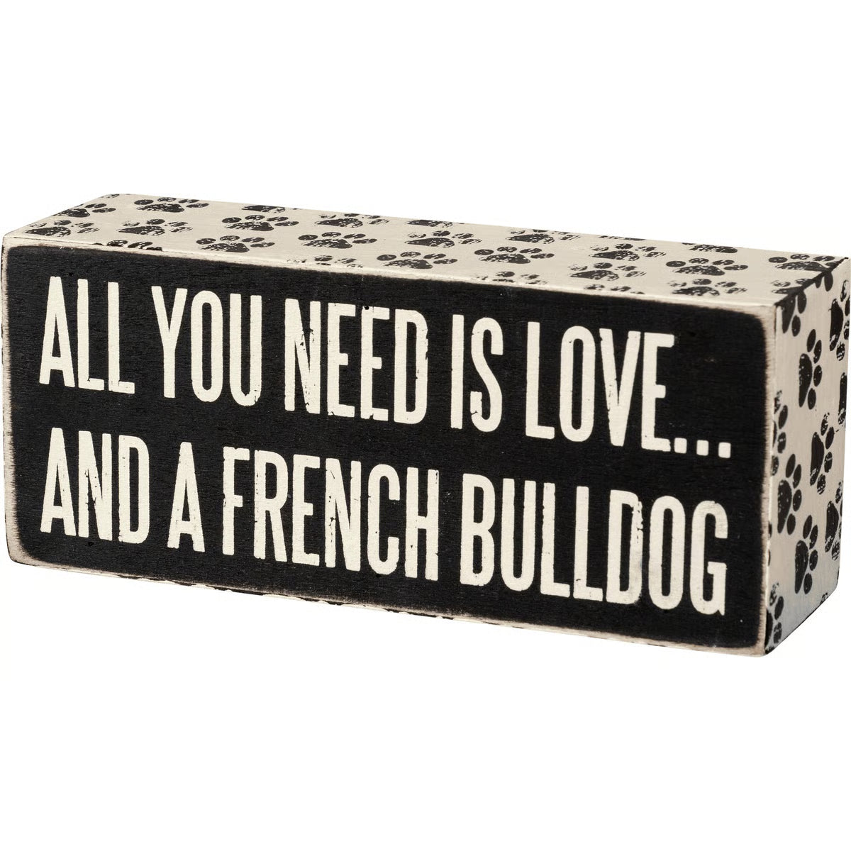 Box Sign - French Bulldog