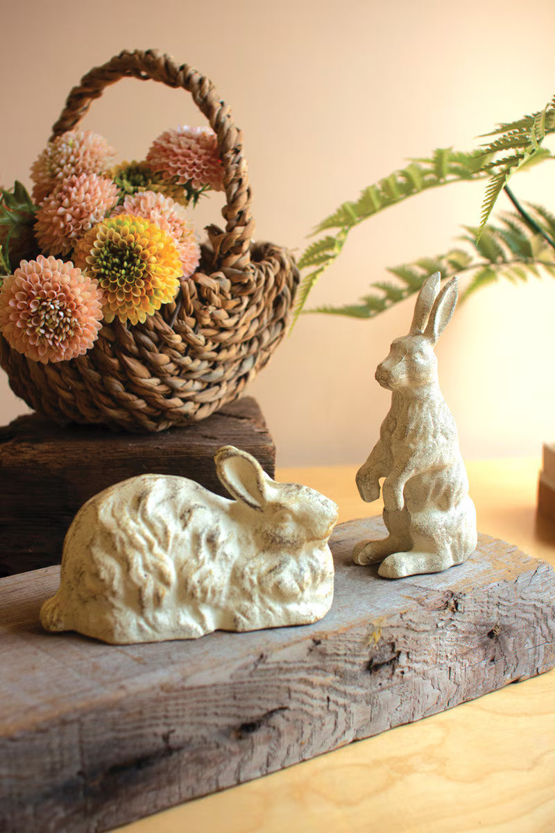 Cast Iron Standing Rabbit