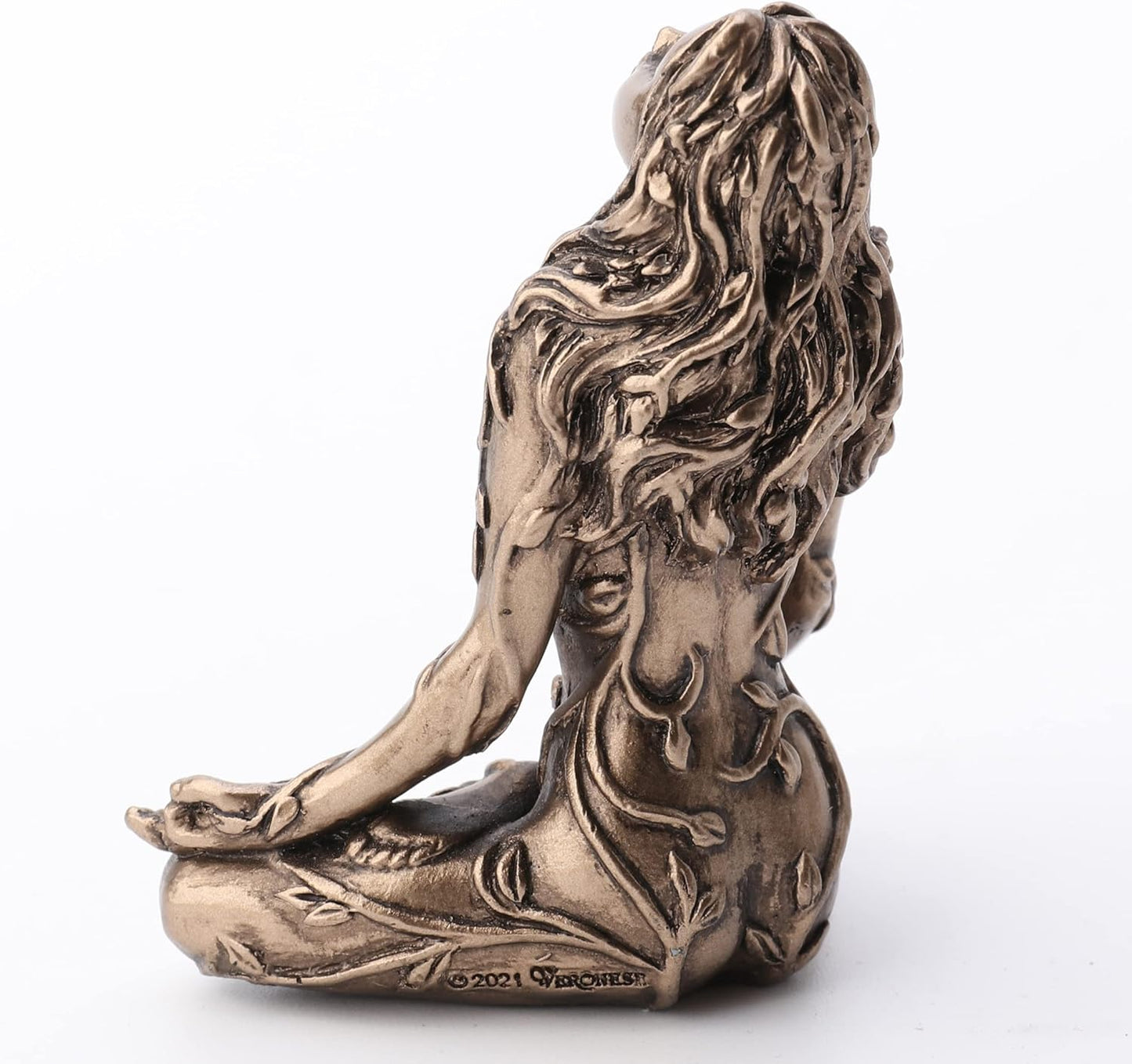 Veronese Design 2.5" Mother Earth Gaia Sitting Lotus Pose