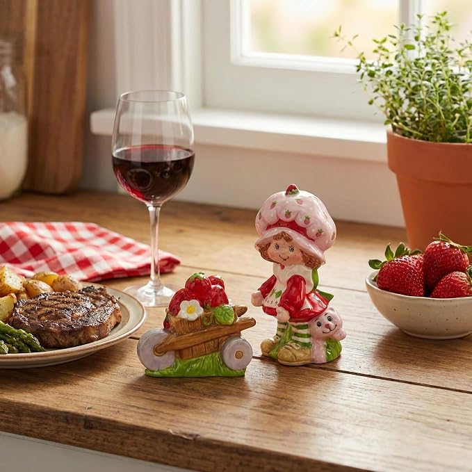 Strawberry Shortcake Haulin' Fun Salt And Pepper Set