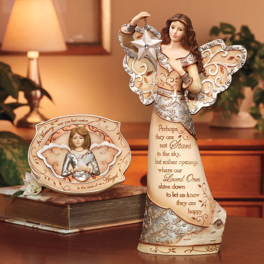 Stars in the Sky 9" Angel Holding Star