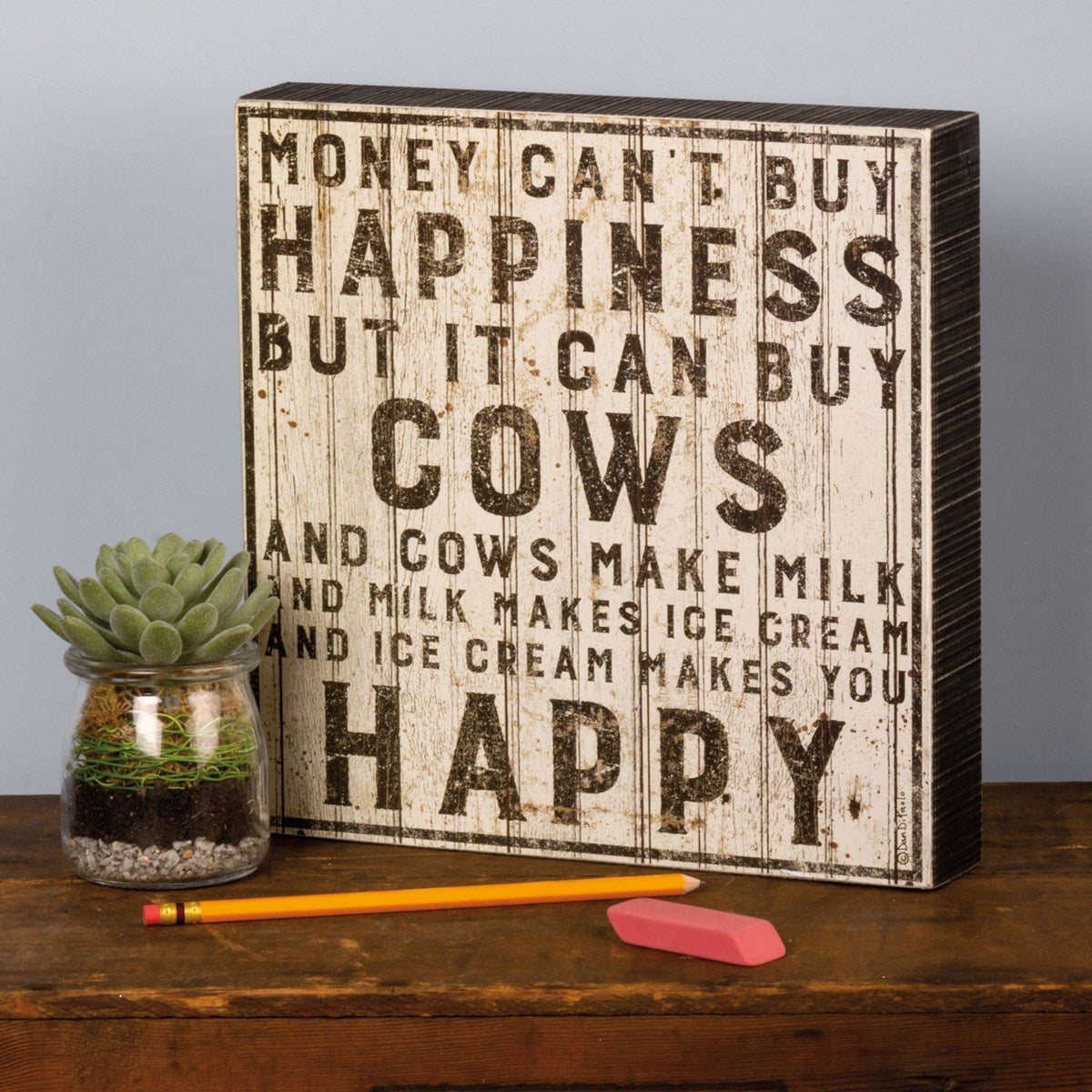 Box Sign - Buy Cows