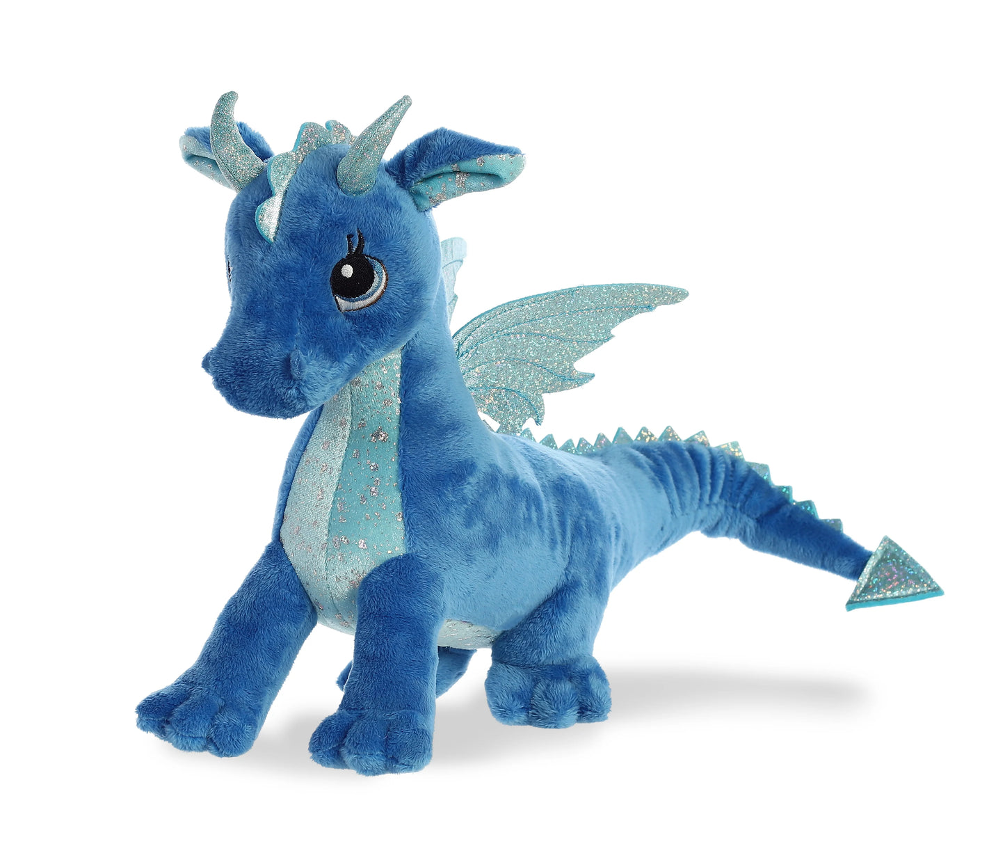 Sparkle Tales - 12" Indigo Dragon