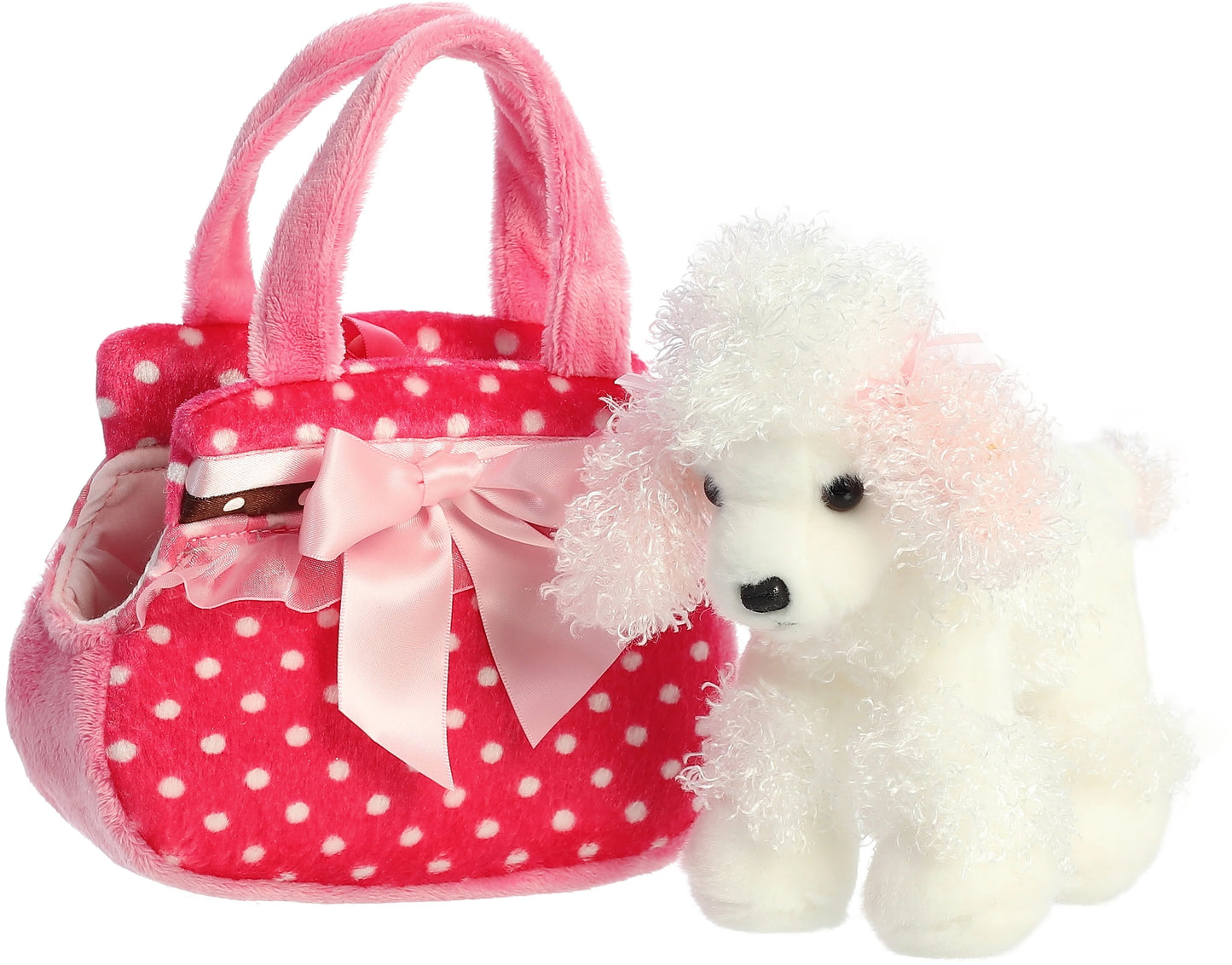 Fancy Pals - 8" Fancy Pink Polka Dot