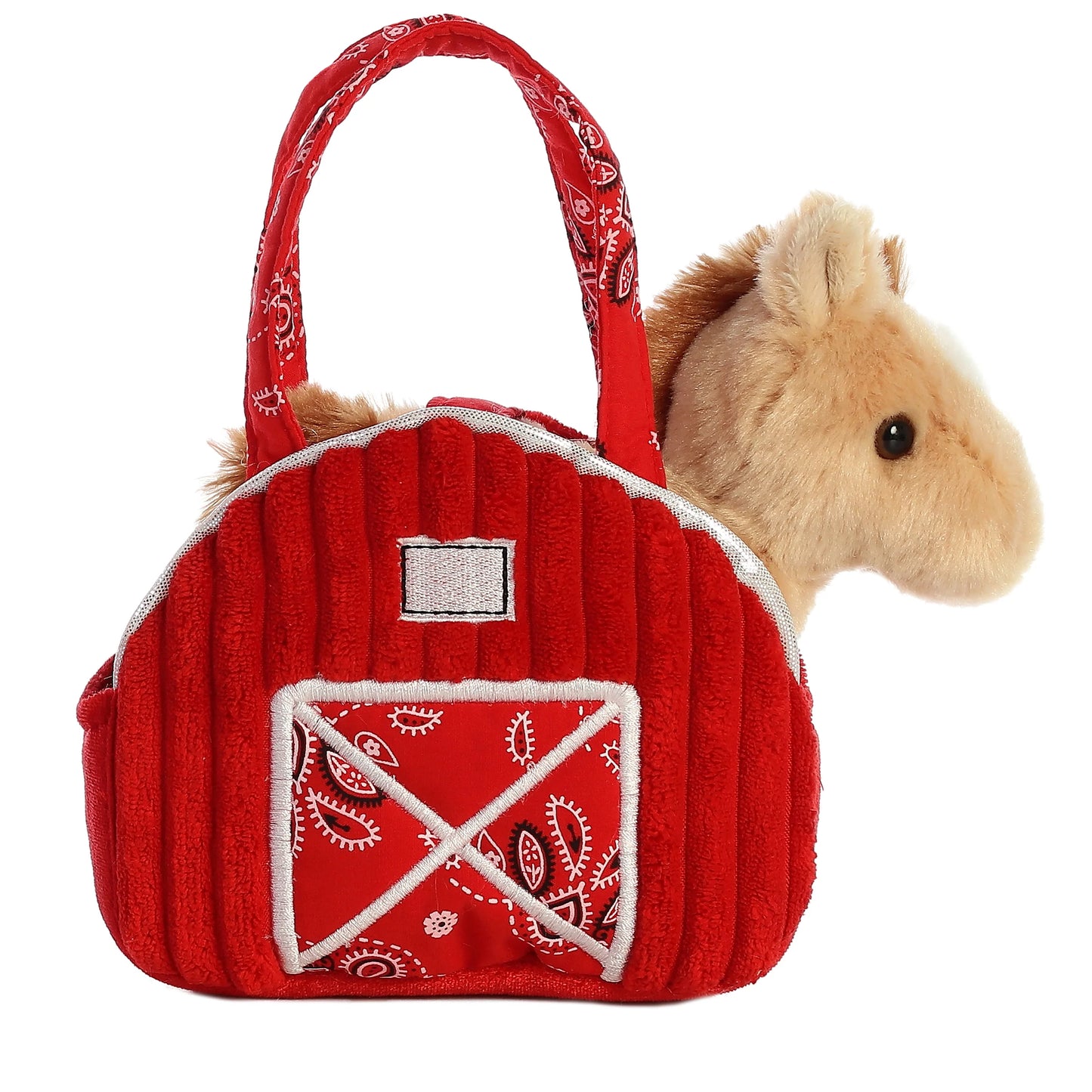 Fancy Pals 7" Red Barn Horse
