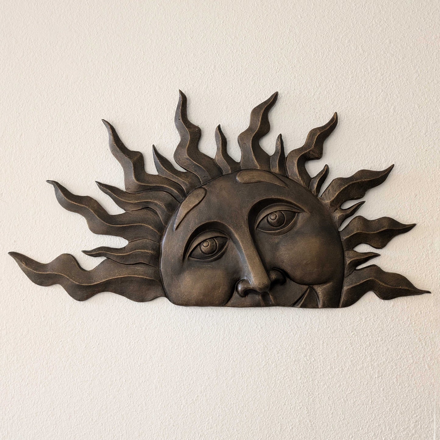 Half Sun Wall Plaque