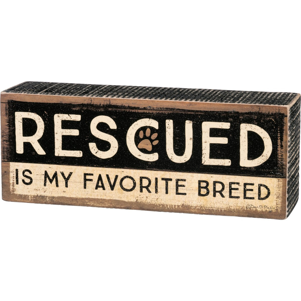 Box Sign - Rescued