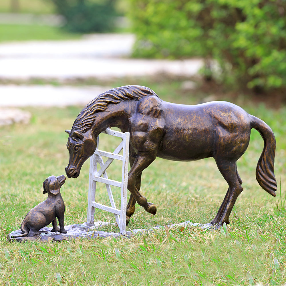 Barnyard Pals Garden Sculpture